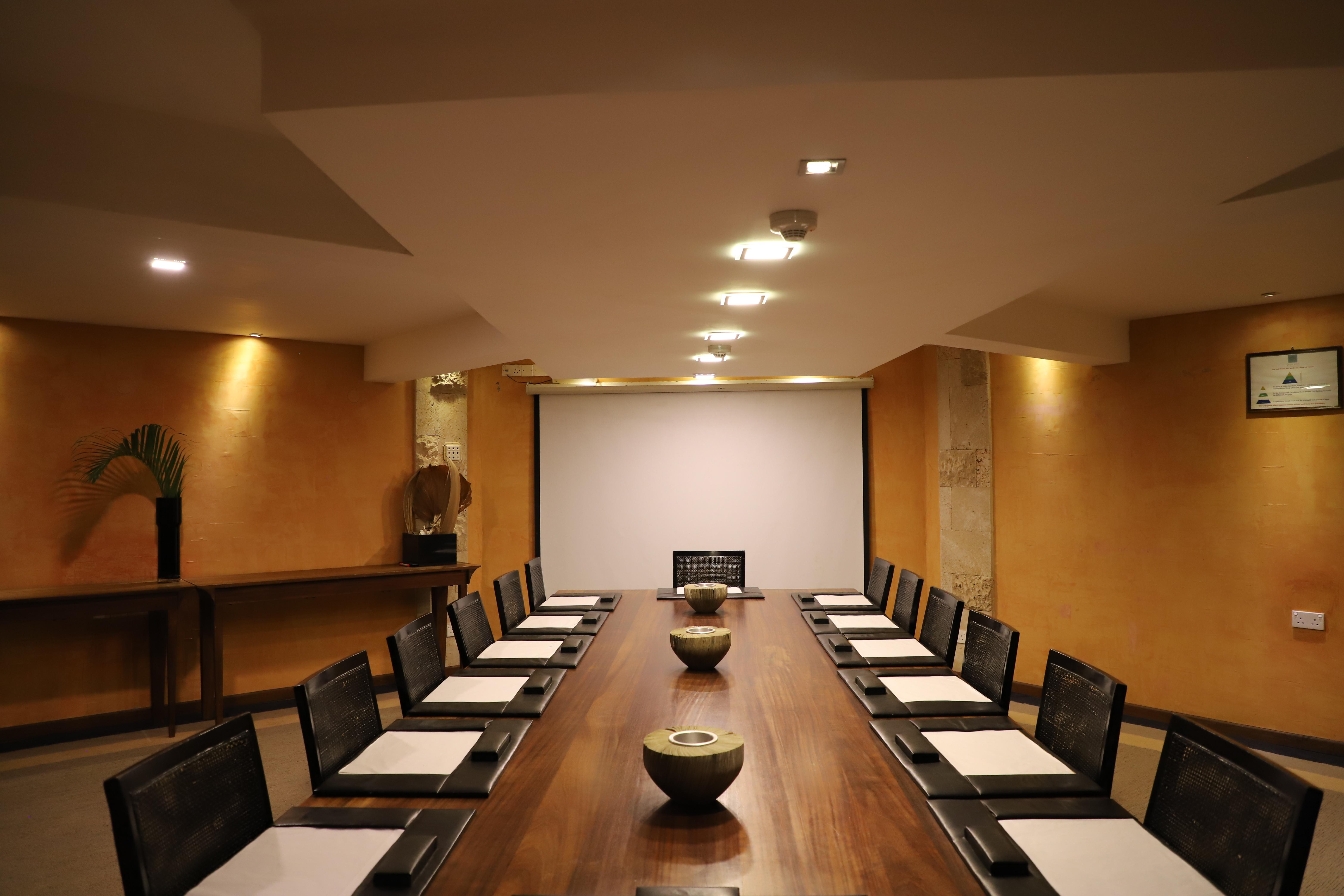 Diani Reef Beach Resort & Spa - Your Beachfront Bliss Awaits Diani Beach Exterior photo A meeting room