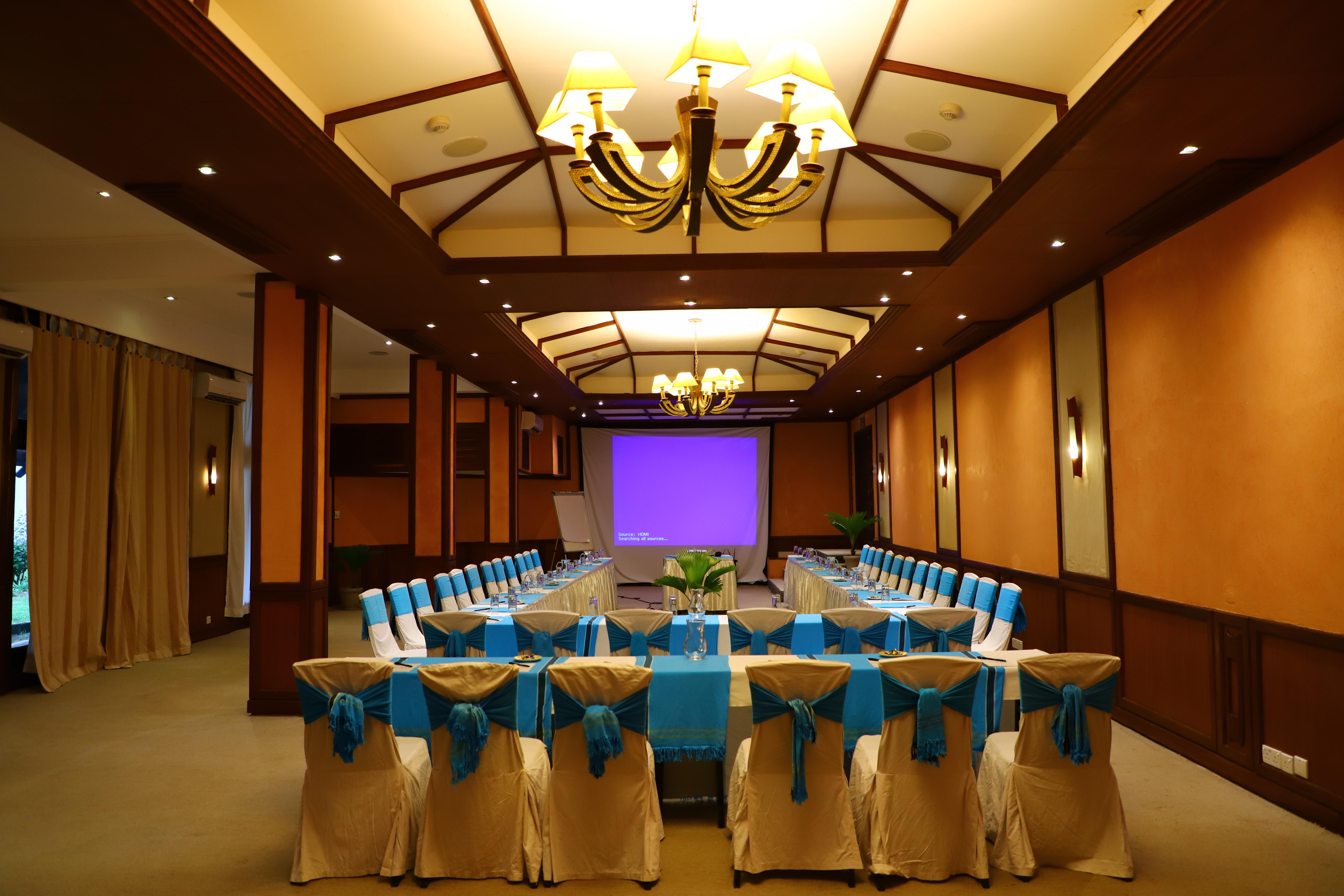 Diani Reef Beach Resort & Spa - Your Beachfront Bliss Awaits Diani Beach Exterior photo A meeting room at a hotel