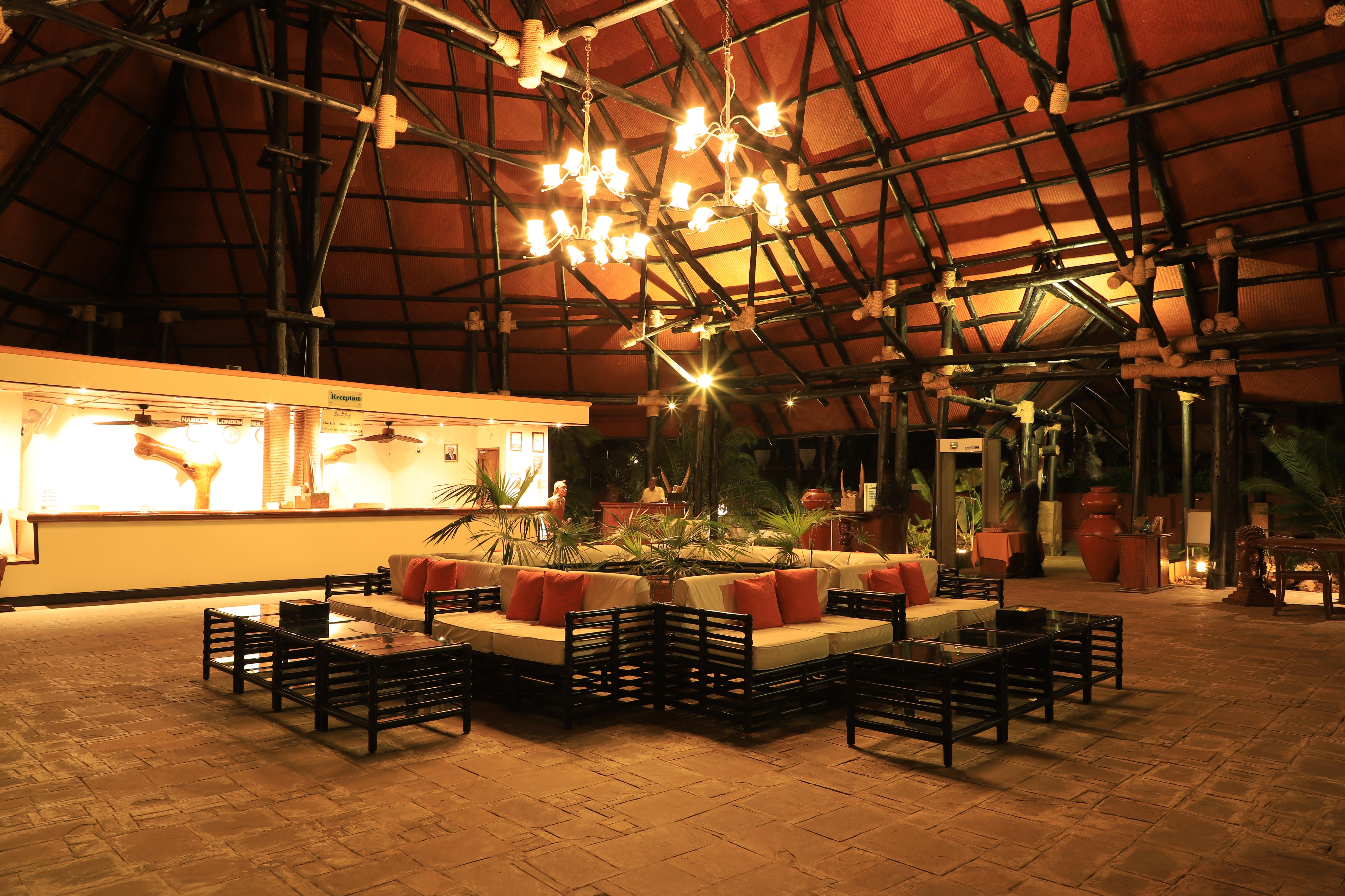 Diani Reef Beach Resort & Spa - Your Beachfront Bliss Awaits Diani Beach Exterior photo The interior of the hotel